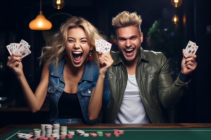 Permainan meja klasik seperti poker dan blackjack dalam pilihan hiburan platform